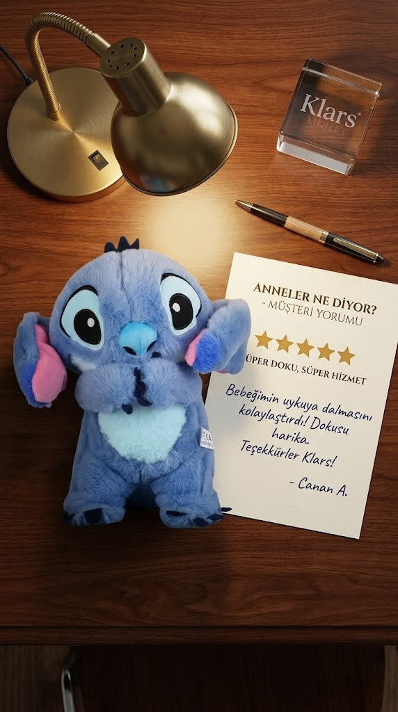 Klars-Nefes Alan Peluş Uyku Arkadaşı Stitch