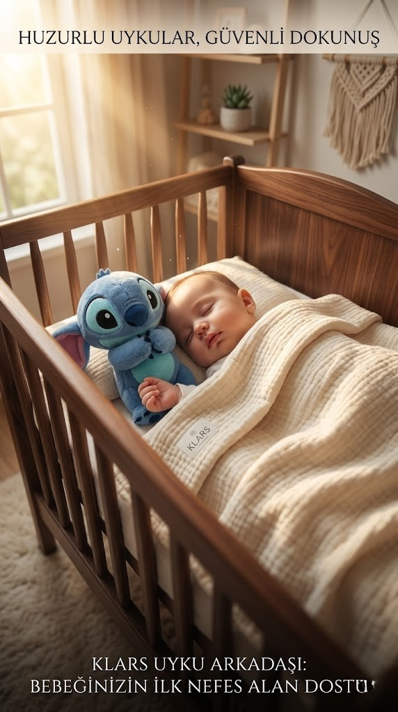 Klars-Nefes Alan Peluş Uyku Arkadaşı Stitch