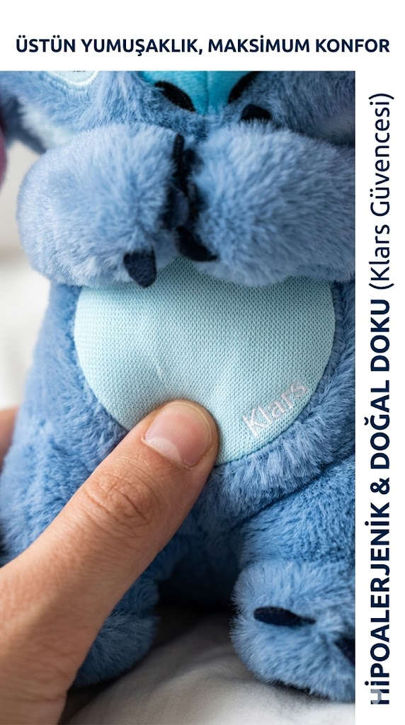 Klars-Nefes Alan Peluş Uyku Arkadaşı Stitch